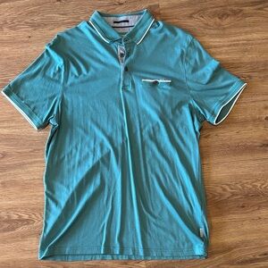 Ted Baker Turquoise Polo Shirt